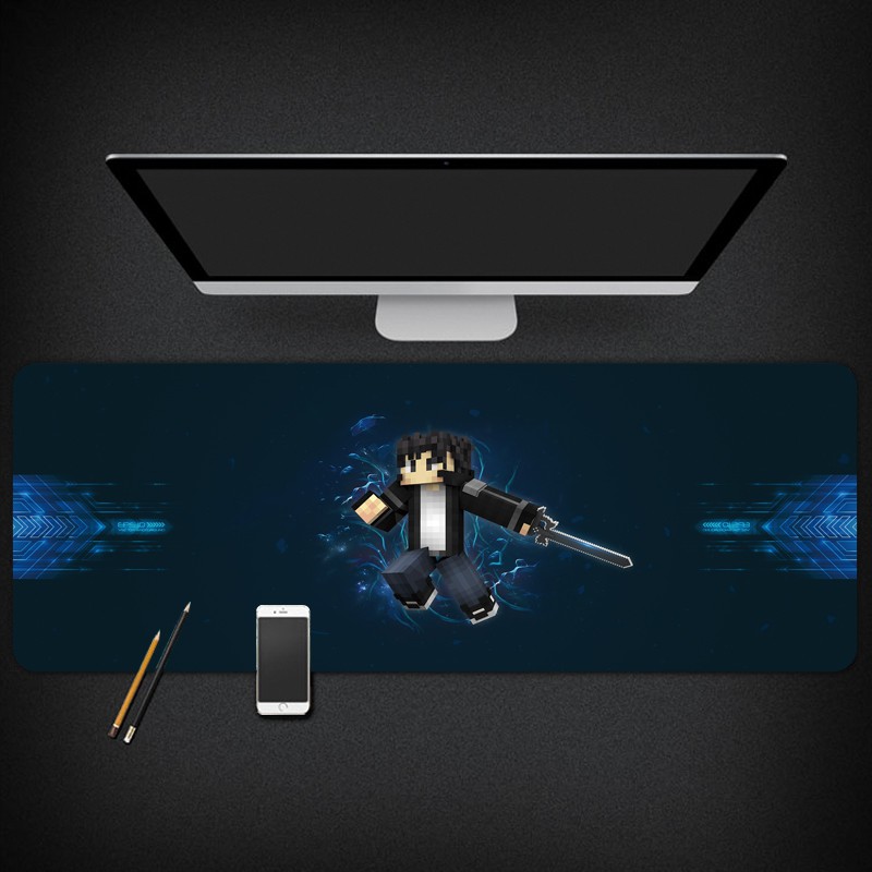 Minecraft MineCraft Trò chơi Hàng hóa Chuột Pad Bàn phím Máy tính Bàn phím Bàn phím Bàn chơi Game siêu dày Miếng lót chuột