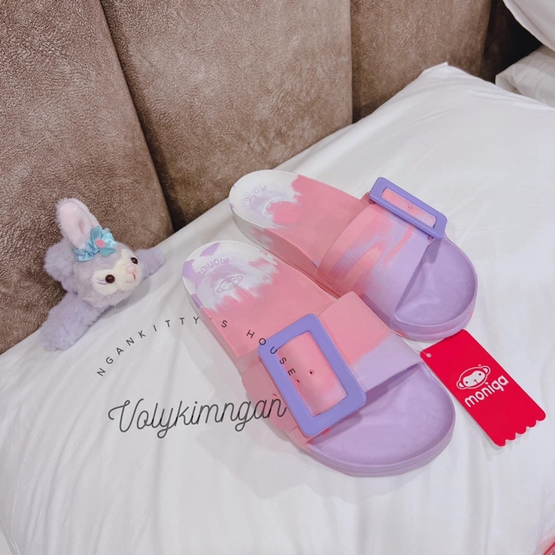 Dép loang màu 1 quai