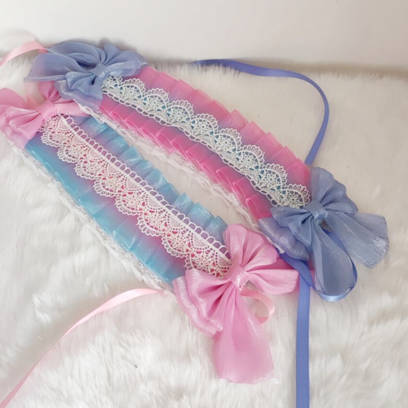 XIXI Băng Đô Nơ Ren Nhiều Lớp Phong Cách Lolita Cho Bé Gái