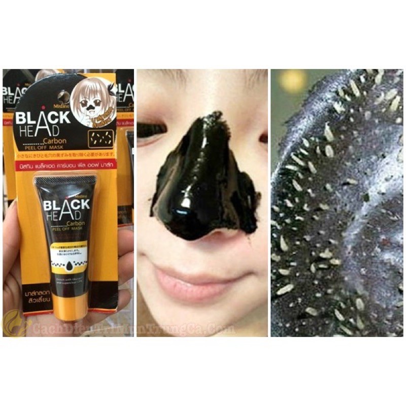 [ JUNHEE AUTH ] Gel lột mụn BLACK HEAD Mistine Thái Lan