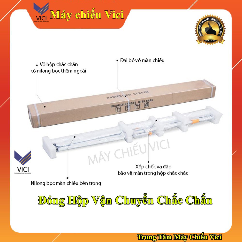 ™Màn chiếu 3 chân di động kích thước từ 70 inch - 136 inch (1m25 - 2m44) | BigBuy360 - bigbuy360.vn