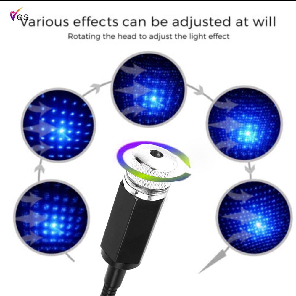 Đèn LED USB trang trí nội thất xe hơi