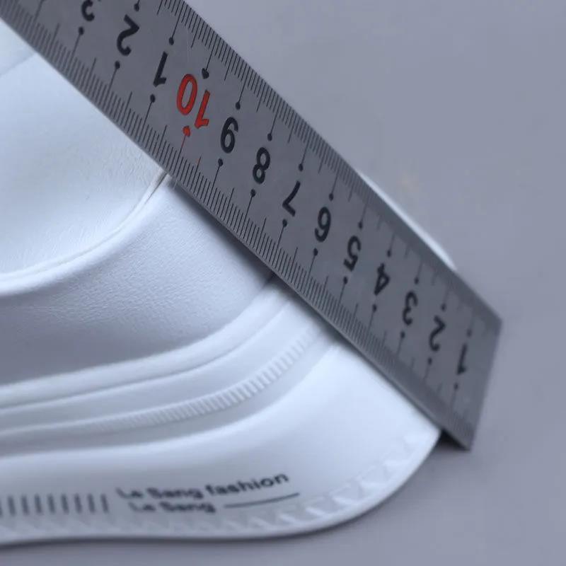 Dép Bít Mũi Đế Dày Tăng Chiều Cao Thời Trang Mùa Thu