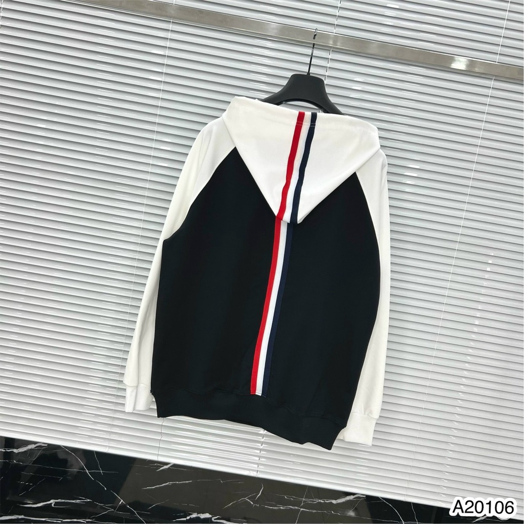 Áo Nỉ Phối Thome 1 Vạch Sau Lưng - Áo Thun Nam Nữ Phối Thome 1 Vạch Sau Lưng Hót Hít