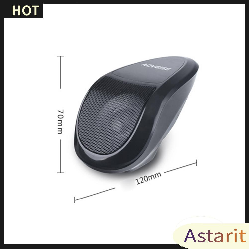 AOVEISE MT493 Motorcycle Bluetooth Speaker MP3 Audio System FM Radio U Disk