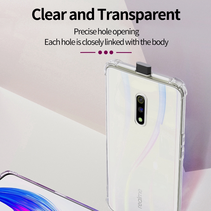 Shockproof transparent TPU phone case for Realme5 Pro Realme 5 3 2 Pro C1 C2 | BigBuy360 - bigbuy360.vn