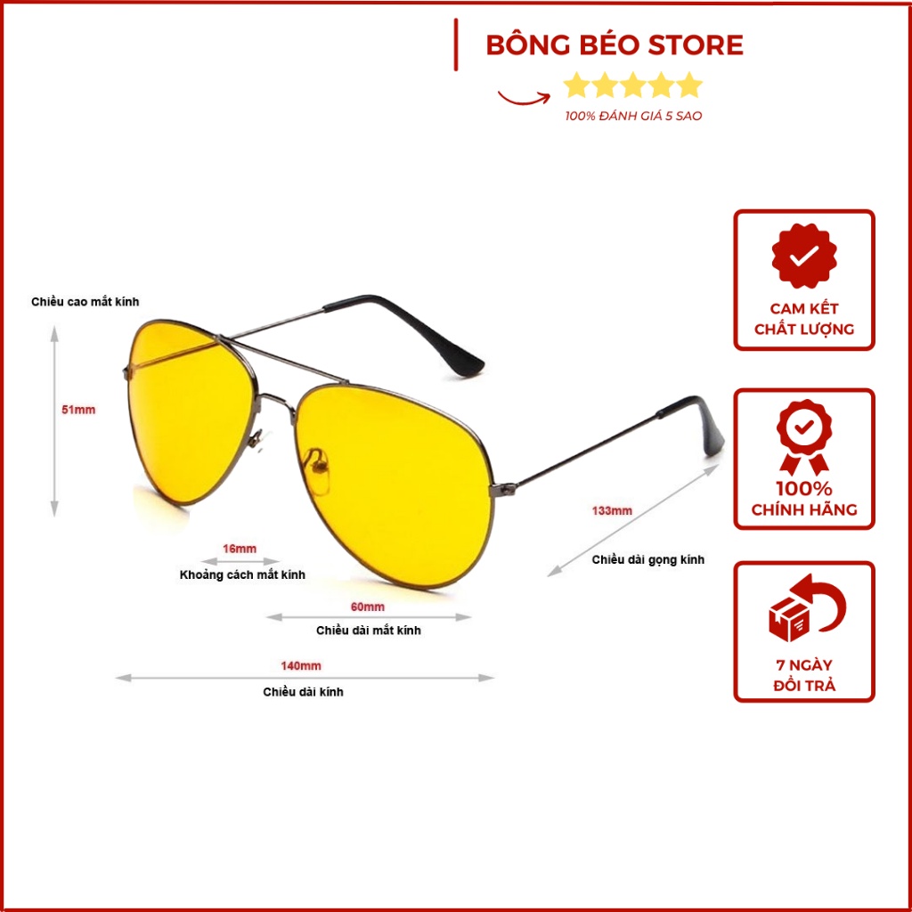 Kính nhìn xuyên đêm HÀNG XỊN - Kính Night View Glasses