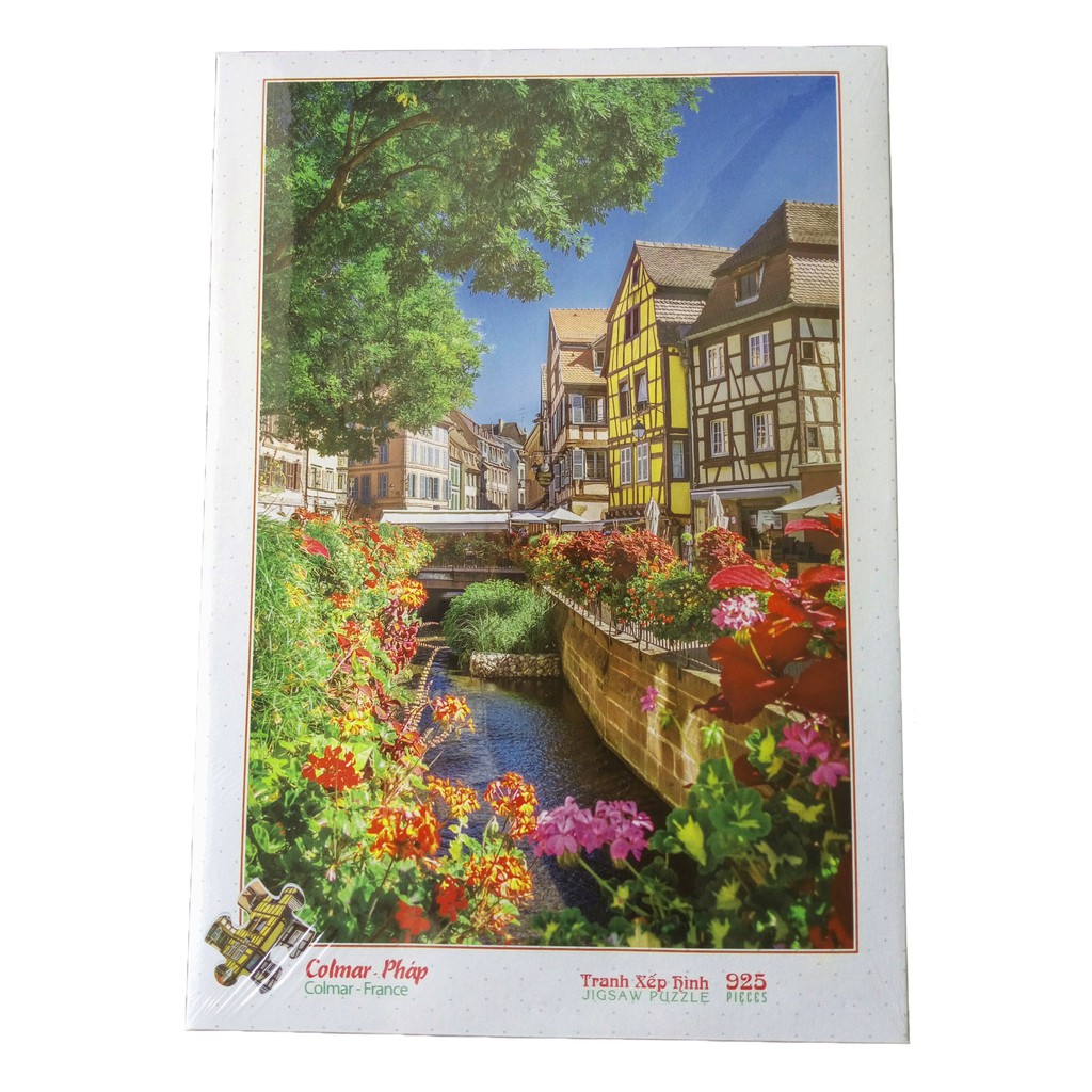 Bộ tranh xếp hình jigsaw puzzle 925 mảnh - Colmar, Pháp