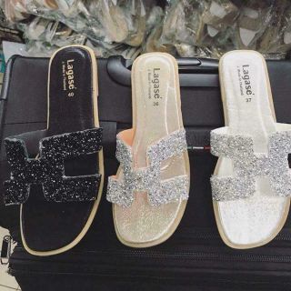 Dép chữ H đính đá