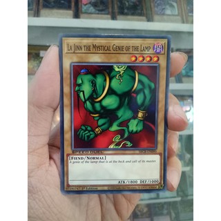 Thẻ Bài Lẻ YugiOh! Mã SBCB-EN090 - La Jinn the Mystical Genie of the Lamp - Common - 1st Edition