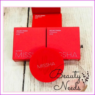 Phấn Nước Missha Đỏ Velvet Finish Cushion Mỏng Mịn, Che Phủ Cực Tốt