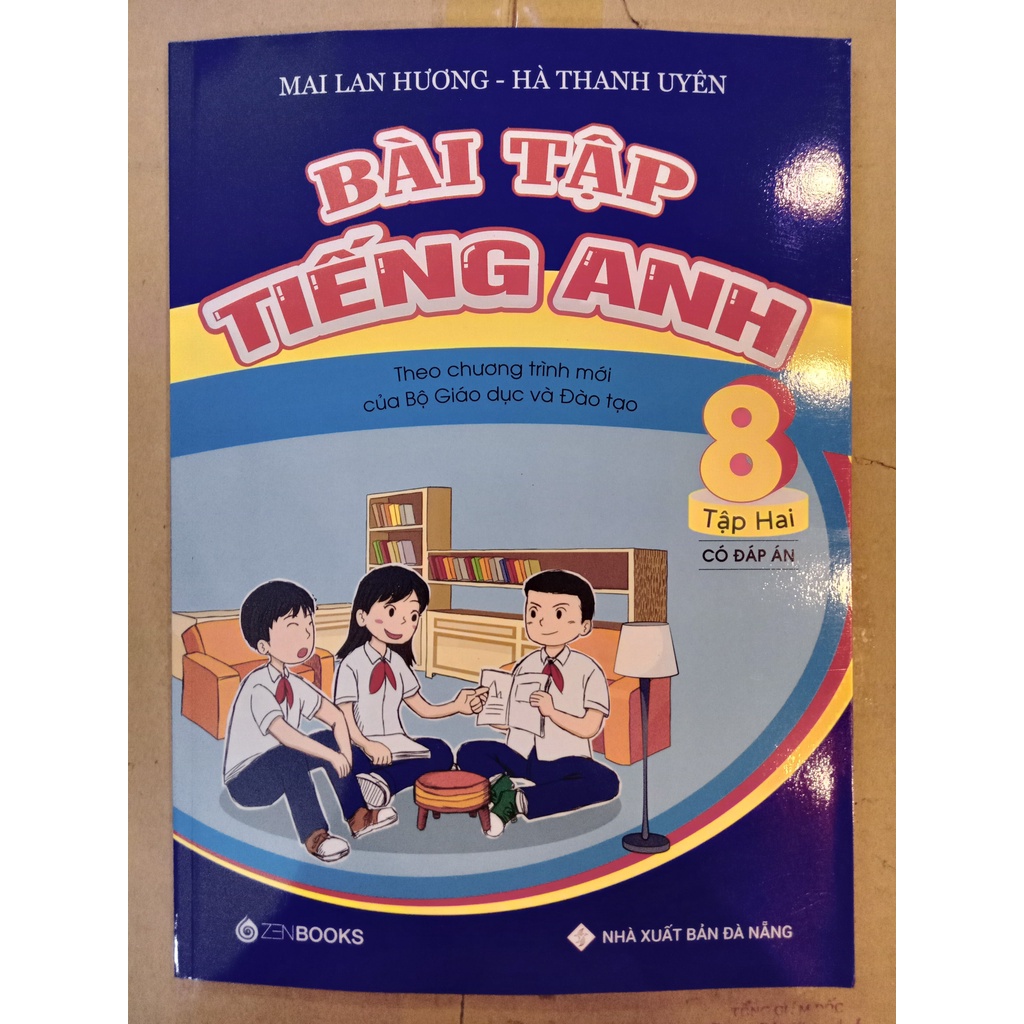 Sách - Bài tập Tiếng Anh 8 Tập 2 Có đáp án (Theo chương trình mới)