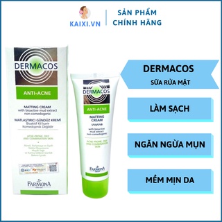 Sữa Rửa Mặt Farmona Dermacos Anti Acne Deep Cleansing Gel 150ml Cho Da Dầu - kaixicosmetics