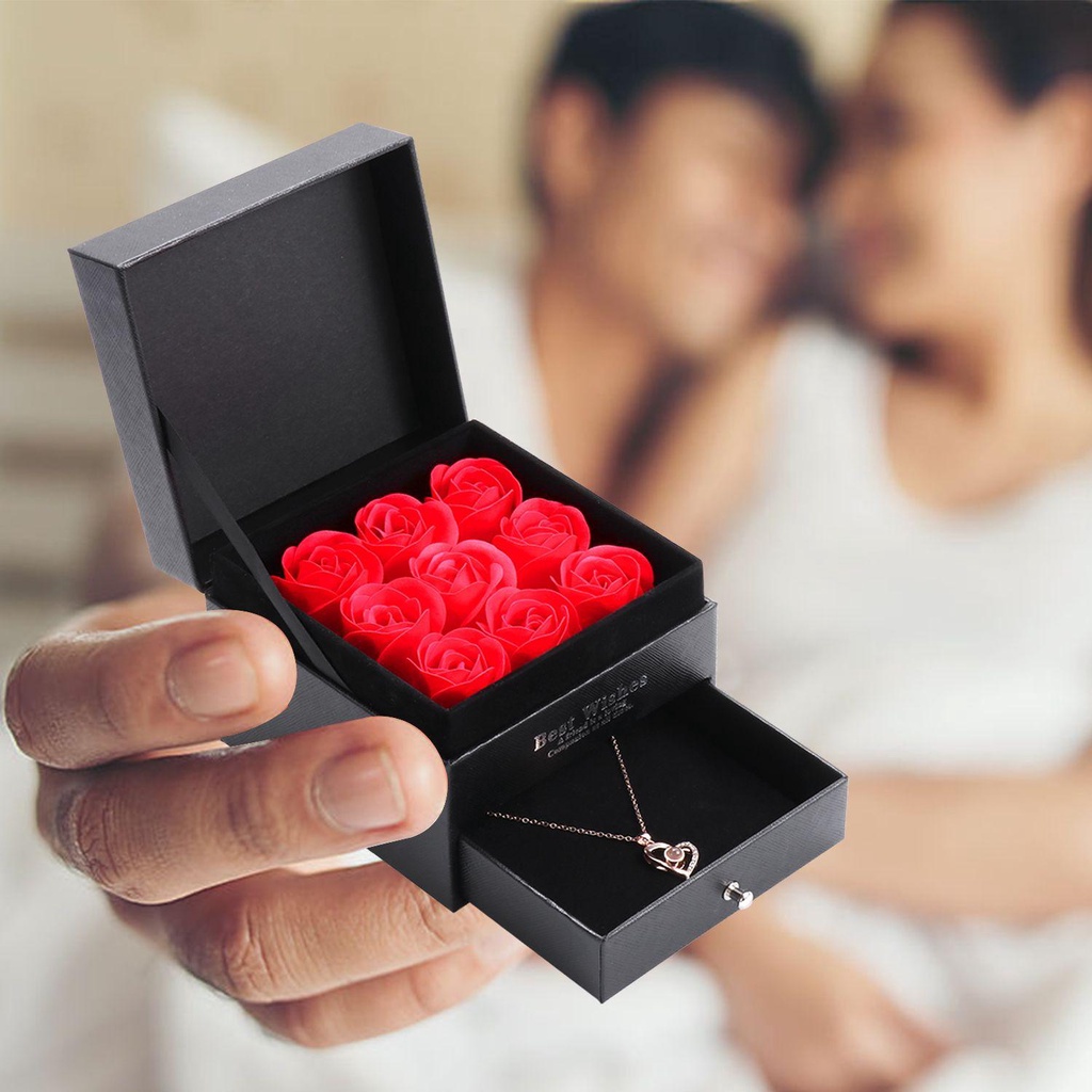 BORAG Hoa Hồng Handmade Làm Quà Tặng Giáng Sinh / Năm Mới / Valentine