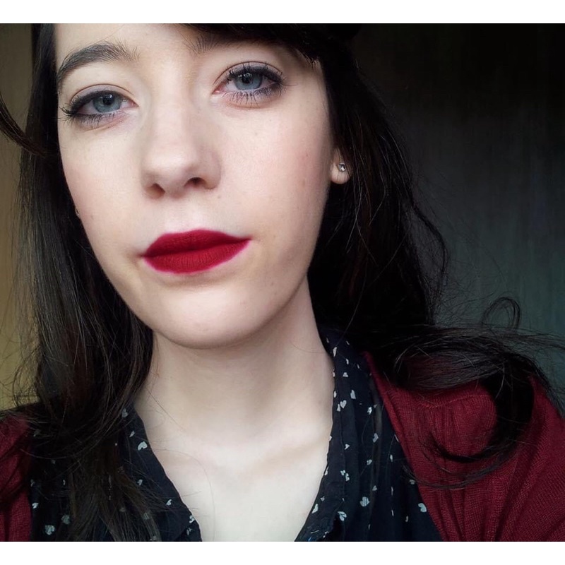 Son kem lì BJ 08 bourjois velvet 08 đỏ chery