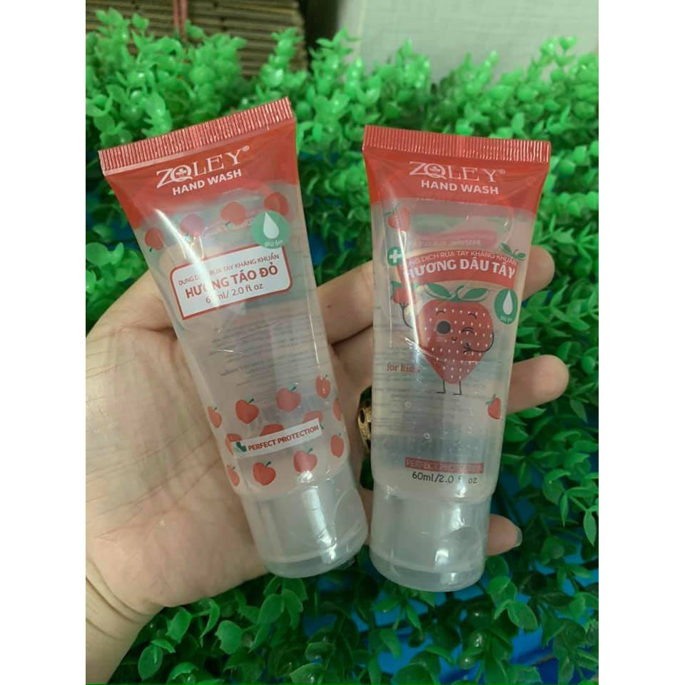 (HÀNG CHÍNH HÃNG )Gel Rửa Tay Khô Zoley Hương Dâu 60ml For Kids 'Cho Bé' | BigBuy360 - bigbuy360.vn