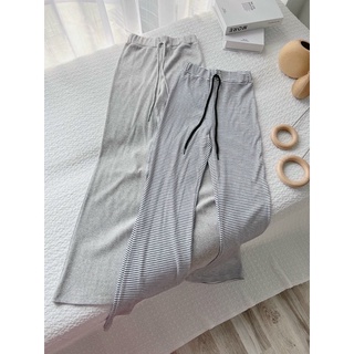 QUẦN THUN ỐNG LOE LƯNG CAO