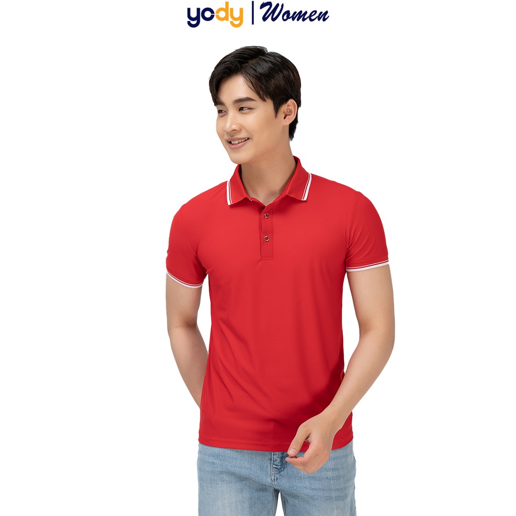 Áo phông polo nam airy cool bo kẻ YODY chính hãng - APM3959 | BigBuy360 - bigbuy360.vn