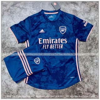 ĐT ASENAL MẪU MỚI 2020 HÀNG CAO CẤP/QUẦN ÁO ĐÁ BANH SIÊU ĐẸP