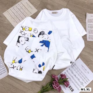 🦄🦄 Áo thun OFF WHITE KAWS X SESAME