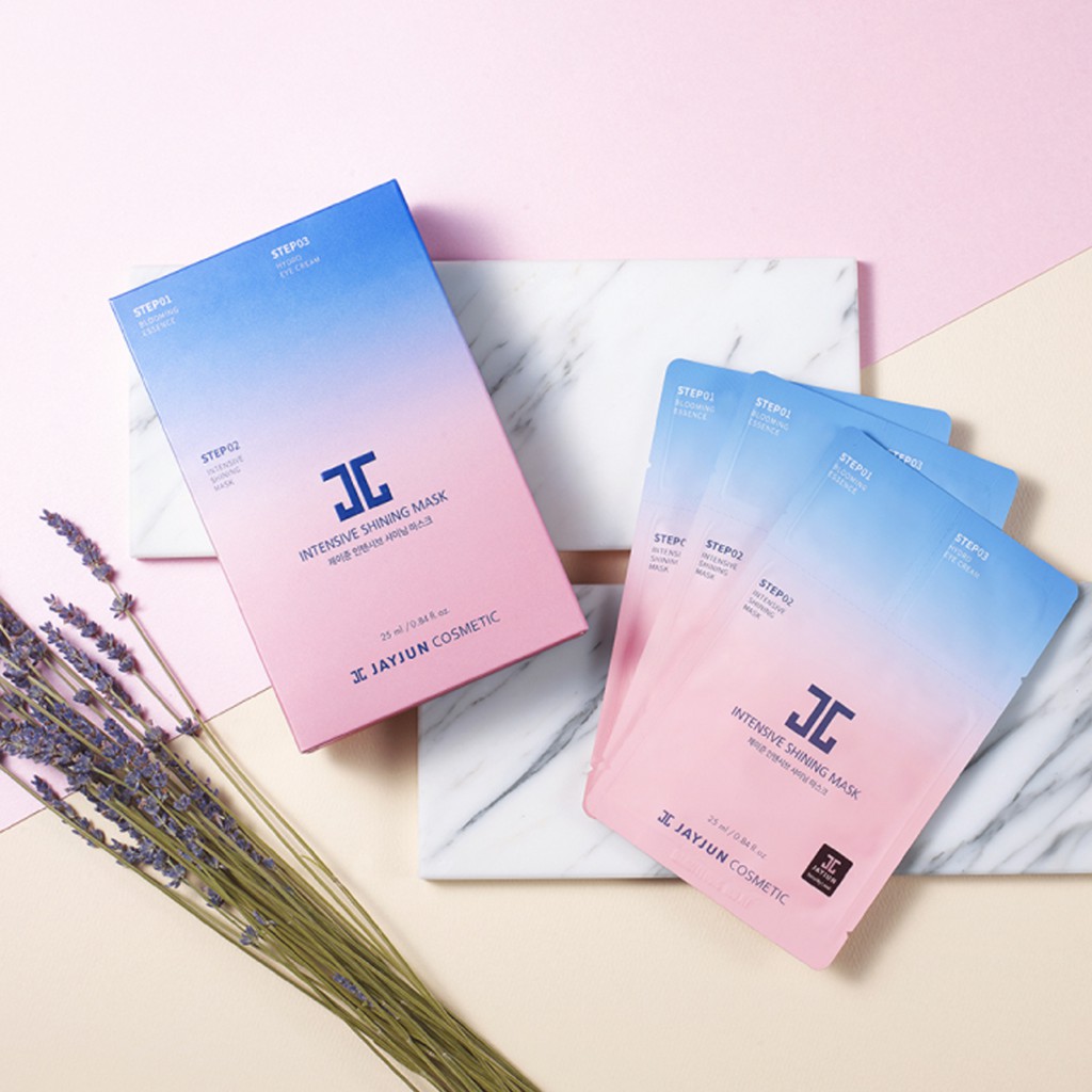 Mặt Nạ JAYJUN INTENSIVE SHINING MASK Làm Trắng Sáng Da Trong Trắng Lần Sử Dụng