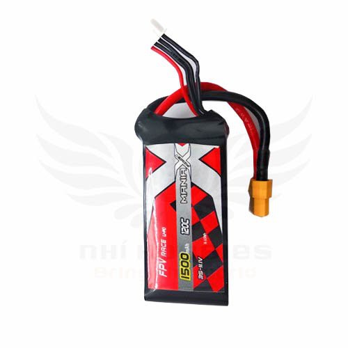 Pin Mania-X 11.1V 3S 1500mAh 120C FPV Race