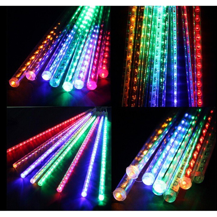 ĐÈN LED SAO BĂNG 8 THANH 5 TẤC ĐỦ MÀU - ĐÈN LED TRANG TRÍ GIÁNG SINH LỄ TẾT