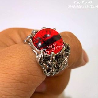 Nhẫn nam cao cấp - Độc nhãn long - Mắt Rồng