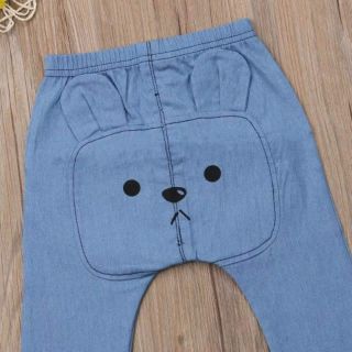 Set 2c Quần bò giấy mông thú siêu mềm cho bé