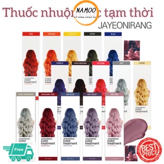 Thuốc nhuộm tóc tạm thời Hàn Quốc Jayeonirang-Giữ màu 14 ngày