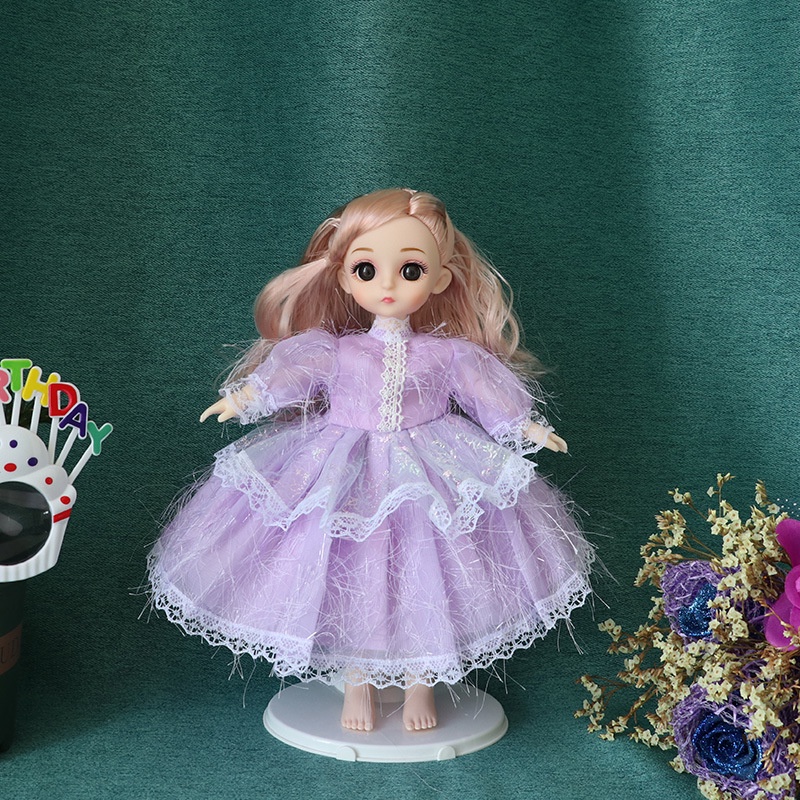 Đầm Cưới Cho Búp Bê Barbie Ttd363 30cm