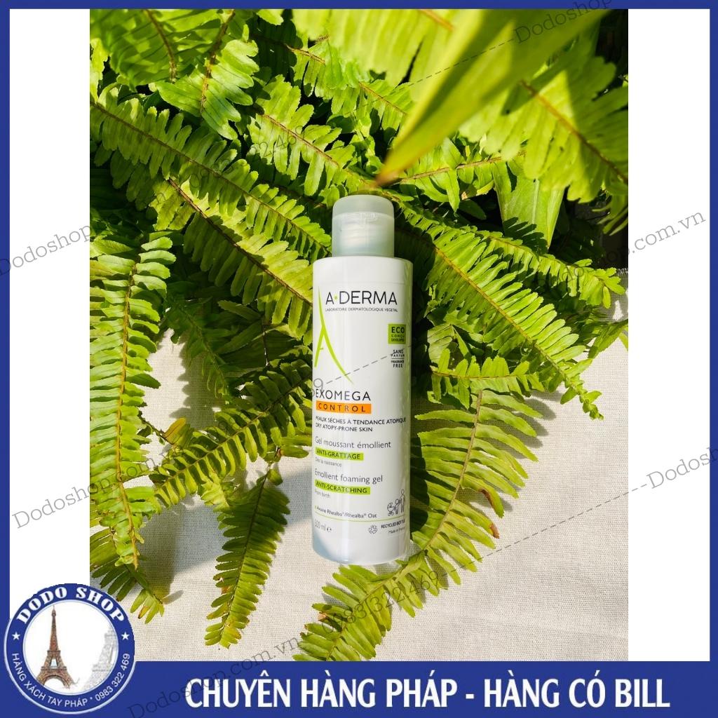 Sữa tắm Aderma Exomega Control 500ml dành cho da khô, da nhạy cảm, da cơ địa A-derma exomega