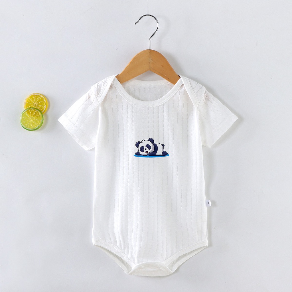 Bodychip cho bé Bộ đồ liền thân ngắn tay cho bé từ 4kg đến 14kg chất cotton thông hơi hàng nội địa Trung cao cấp