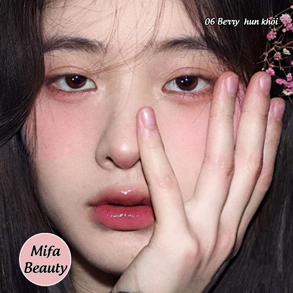 Son kem lì cappuvini, son nội địa trung vỏ đỏ 6 màu hot trend CP28