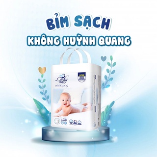 Tã dán Lucky Baby không chất Huỳnh quang NB60 / S56 /M52 /L48