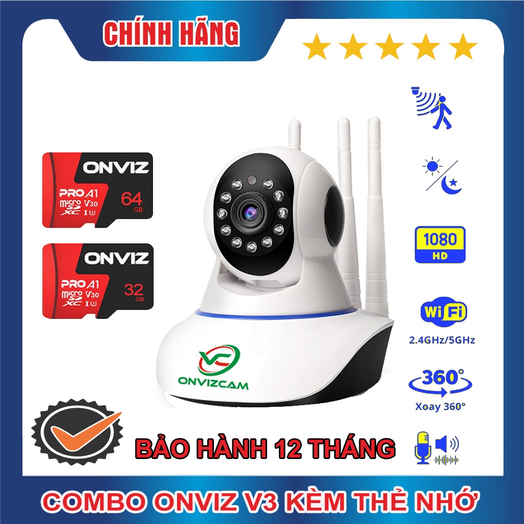 camera YOOSEE pro V3 RÂU cao cấp chính hãng, Đàm thoại 2 chiều, Xoay 360 độ, bảo hành 12 tháng