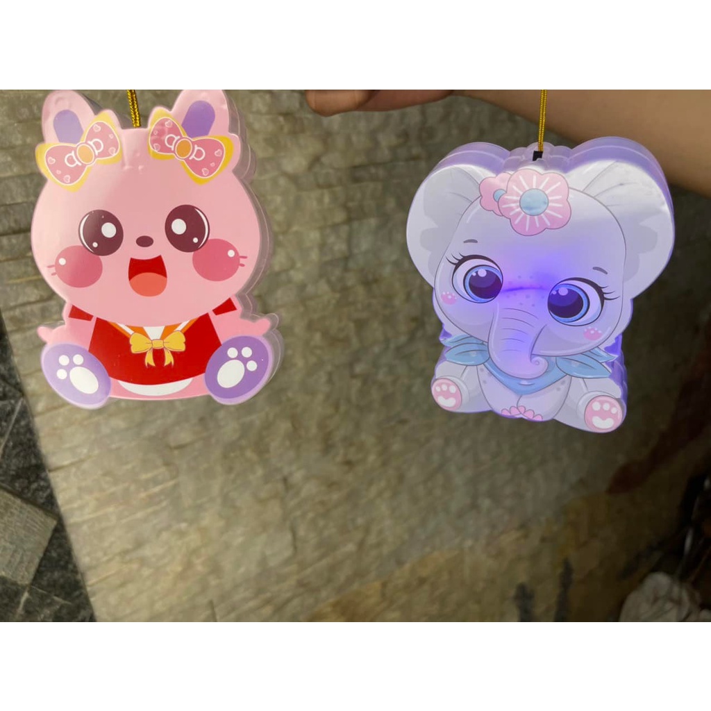 Đèn lồng trung thu hình thú phát sáng hình con vật cho bé