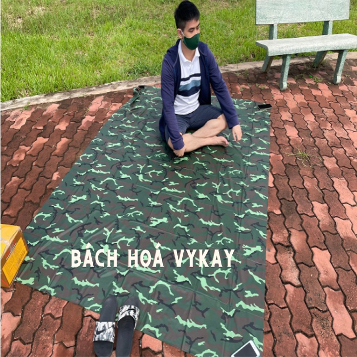 Tấm bạt Nylon dã ngoại, picnic, đi phượt 2m2*1m6