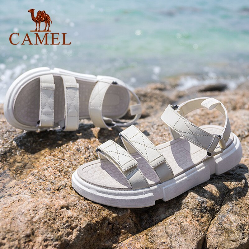 Giày sandal CAMEL A02620610 thời trang đi biển chống trượt thiết kế thoải mái cho nữ