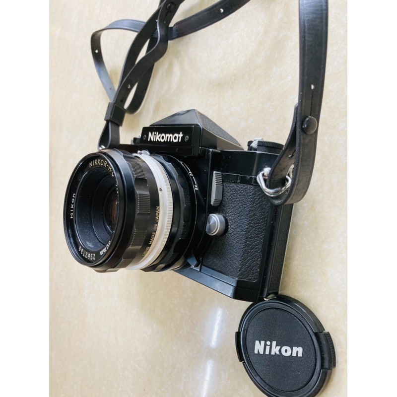 Máy ảnh film Nikon Nikomat FTN + lens Nikon 50mm f2 non AI