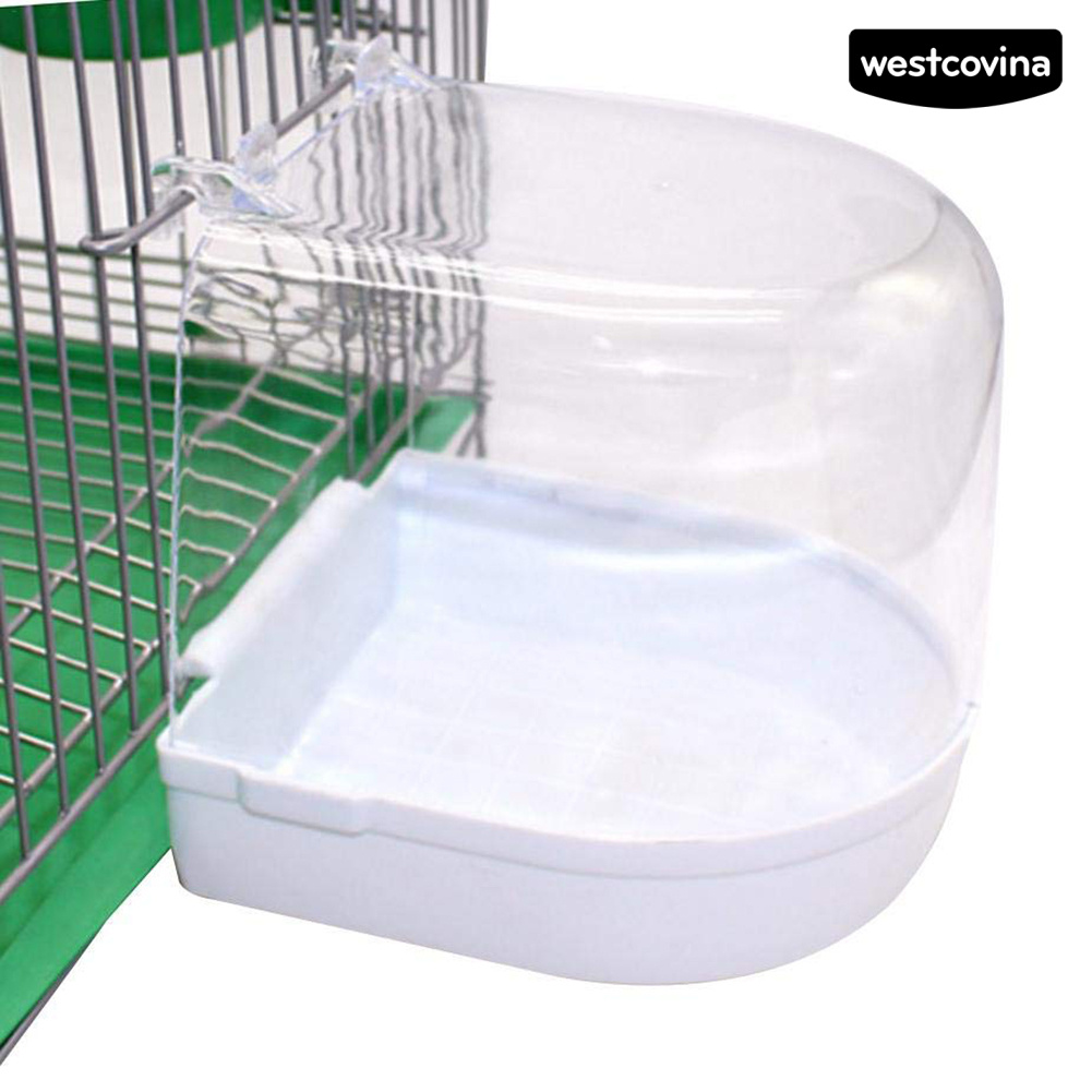 Bồn Tắm Trong Suốt Treo Lồng Chim Vẹt