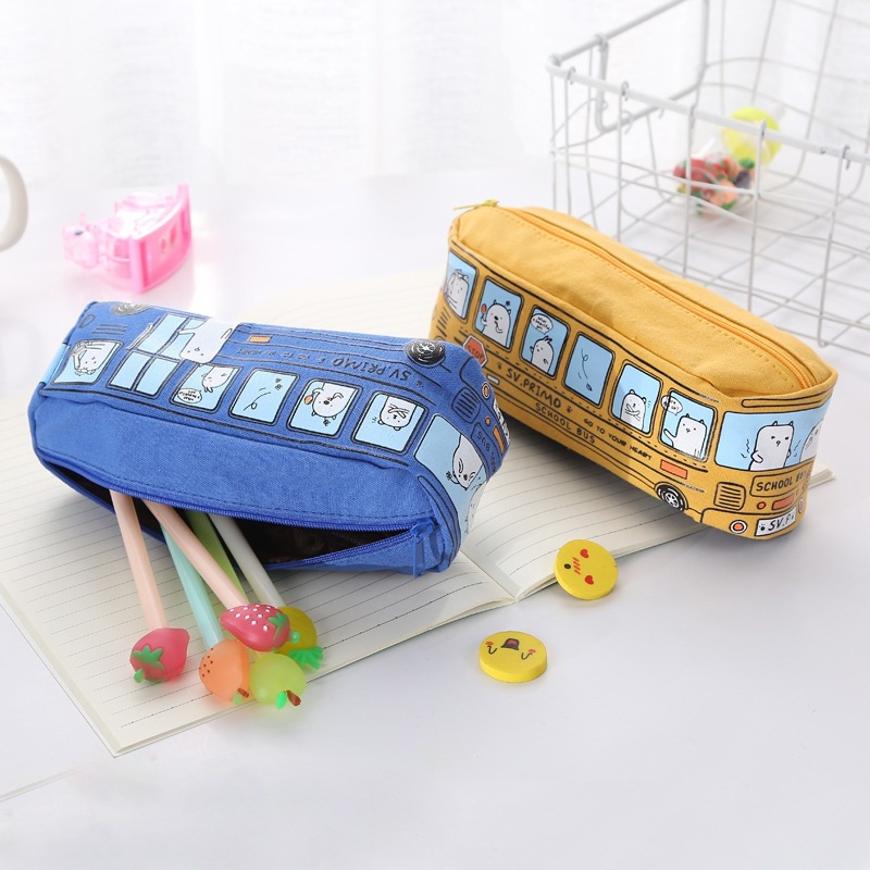 Bóp Viết Cỡ Lớn In Hình Dễ Thương Cho Bé