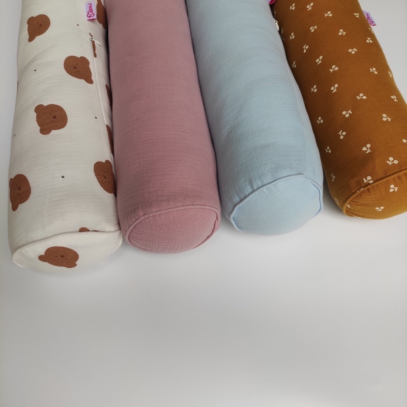 Gối ôm Meru vỏ muslin tree hàng cao cấp cho bé yêu