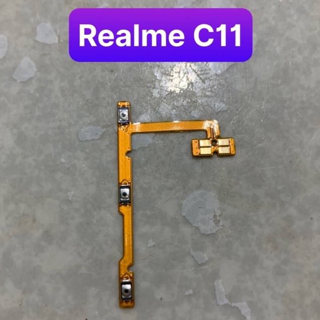 Cáp nguồn liền âm lượng Realme C11 C12 C15 C25