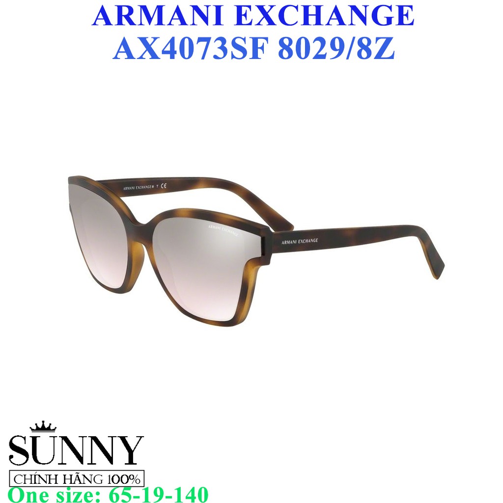 AX4073SF - kính mát Armani Exchange chính hãng Italy, bảo hành toàn quốc