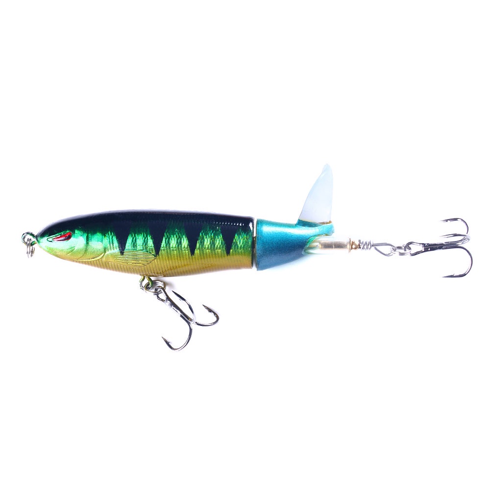 1 Mồi Câu Cá Giả Mềm Có Móc Xoay 11cm 13g