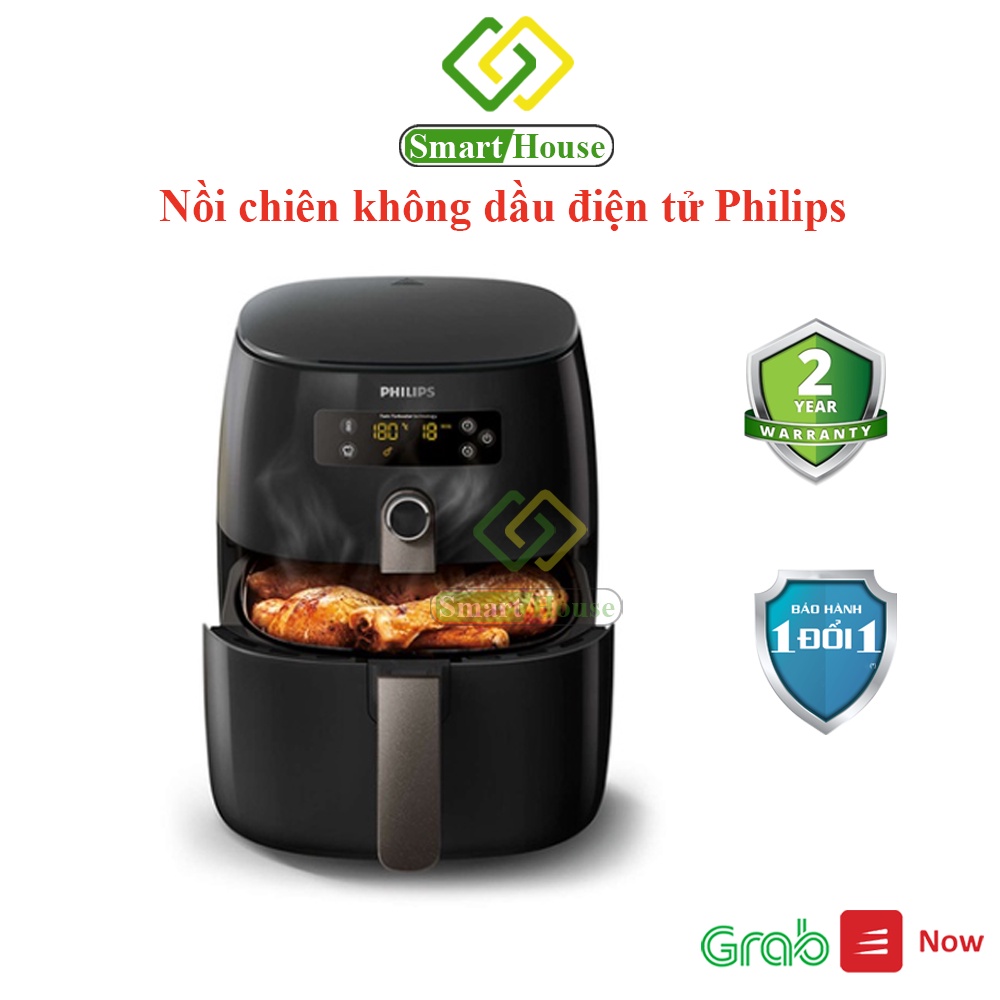 HD9745 - Nồi chiên không dầu Philips HD9745 2.4 lít 1500W - Hãng chính hãng - Smart House