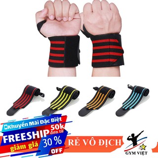 🎁 Dây quấn cổ tay gym cao cấp 360 ⚡FREE SHIP⚡ Bảo vệ cổ tay [ HOT ]