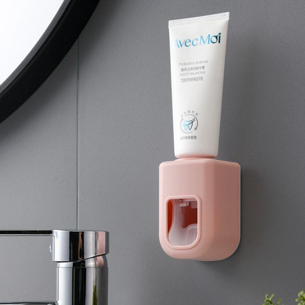 Dụng Cụ Ép Kem Đánh Răng Tự Dính Gắn Tường Đơn Giản Cho Phòng Tắm