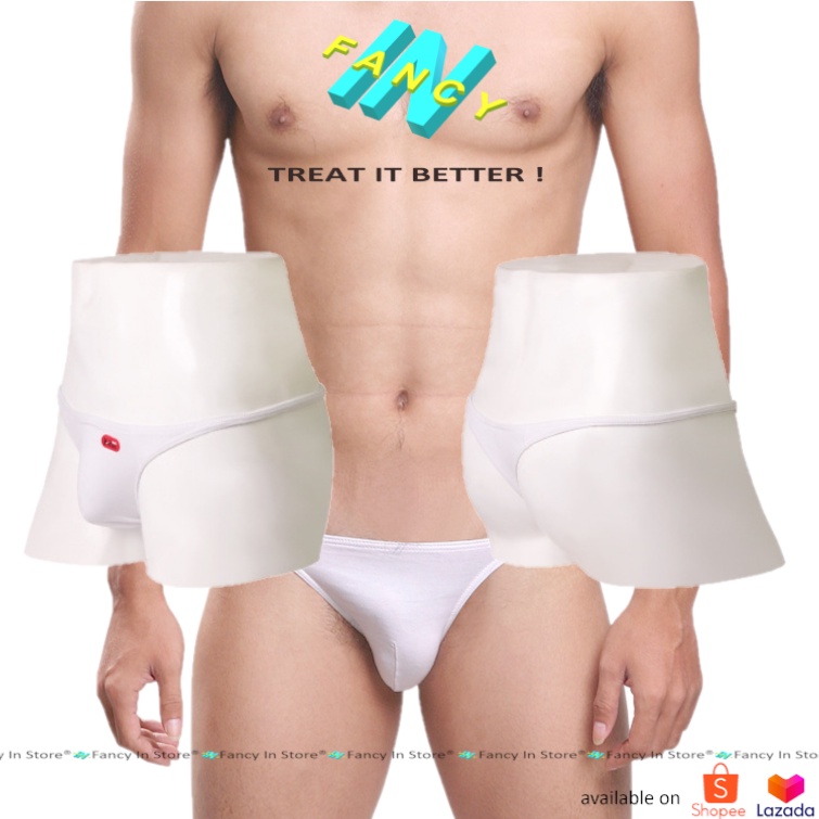 Quần Lót Nam Lọt khe Cotton Mịn Mát Gợi Cảm, Sịp Lọt Khe Nam sexy Fancy In -  th004